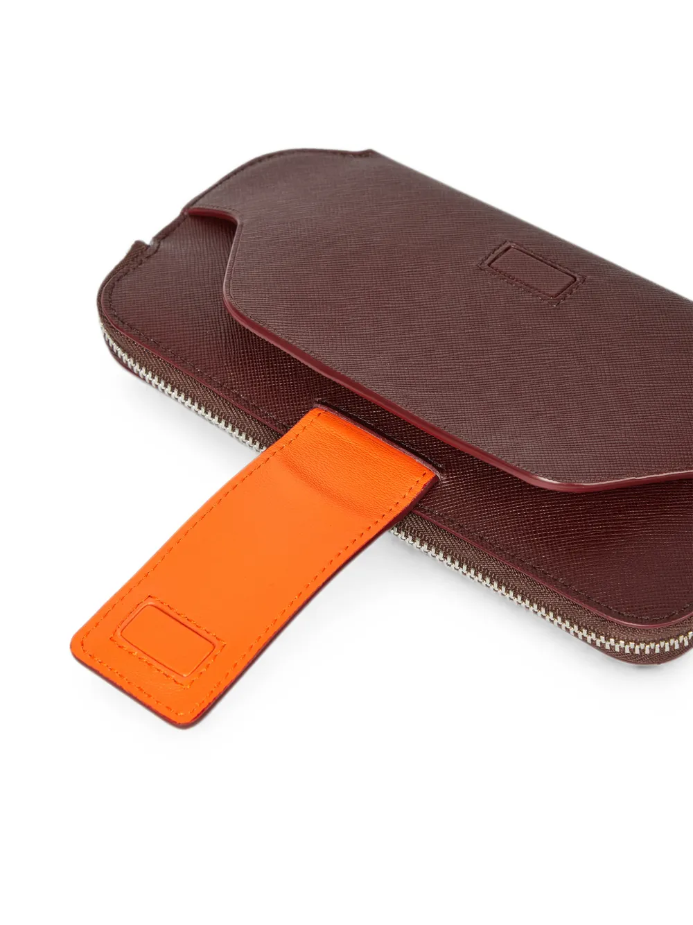 Paul Smith Bordeauxrode leren reistas Rood