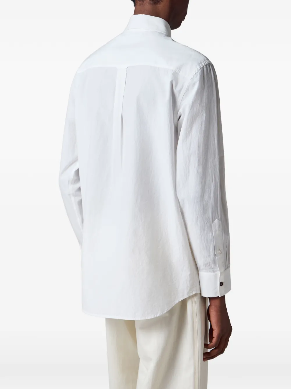 Paul Smith Rabbit katoenen overhemd met zak Wit