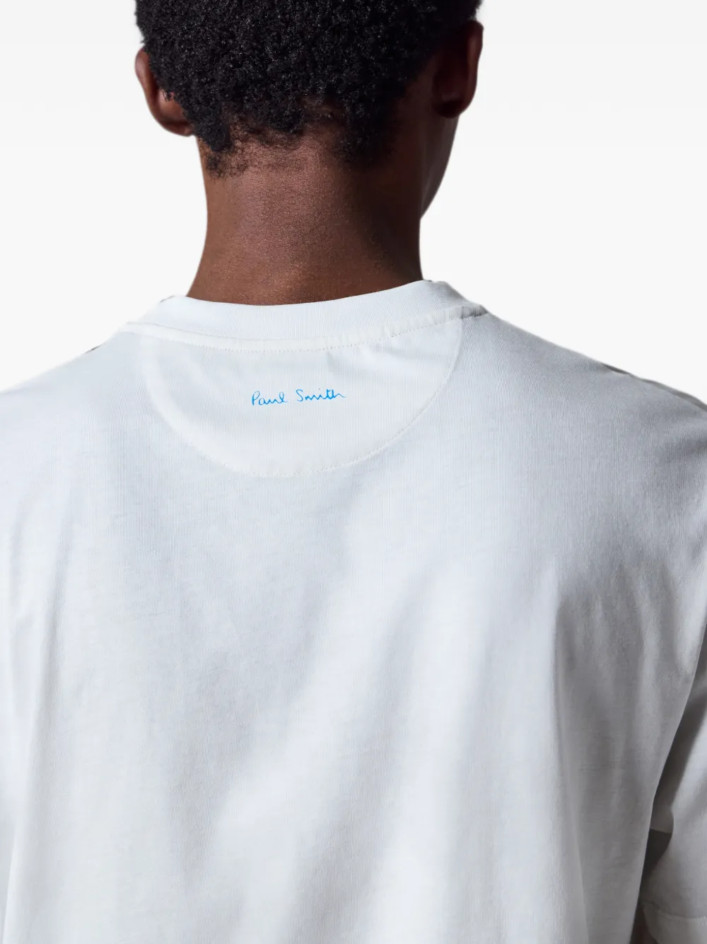 Paul Smith Collection White 88-93 T-shirt met print Wit