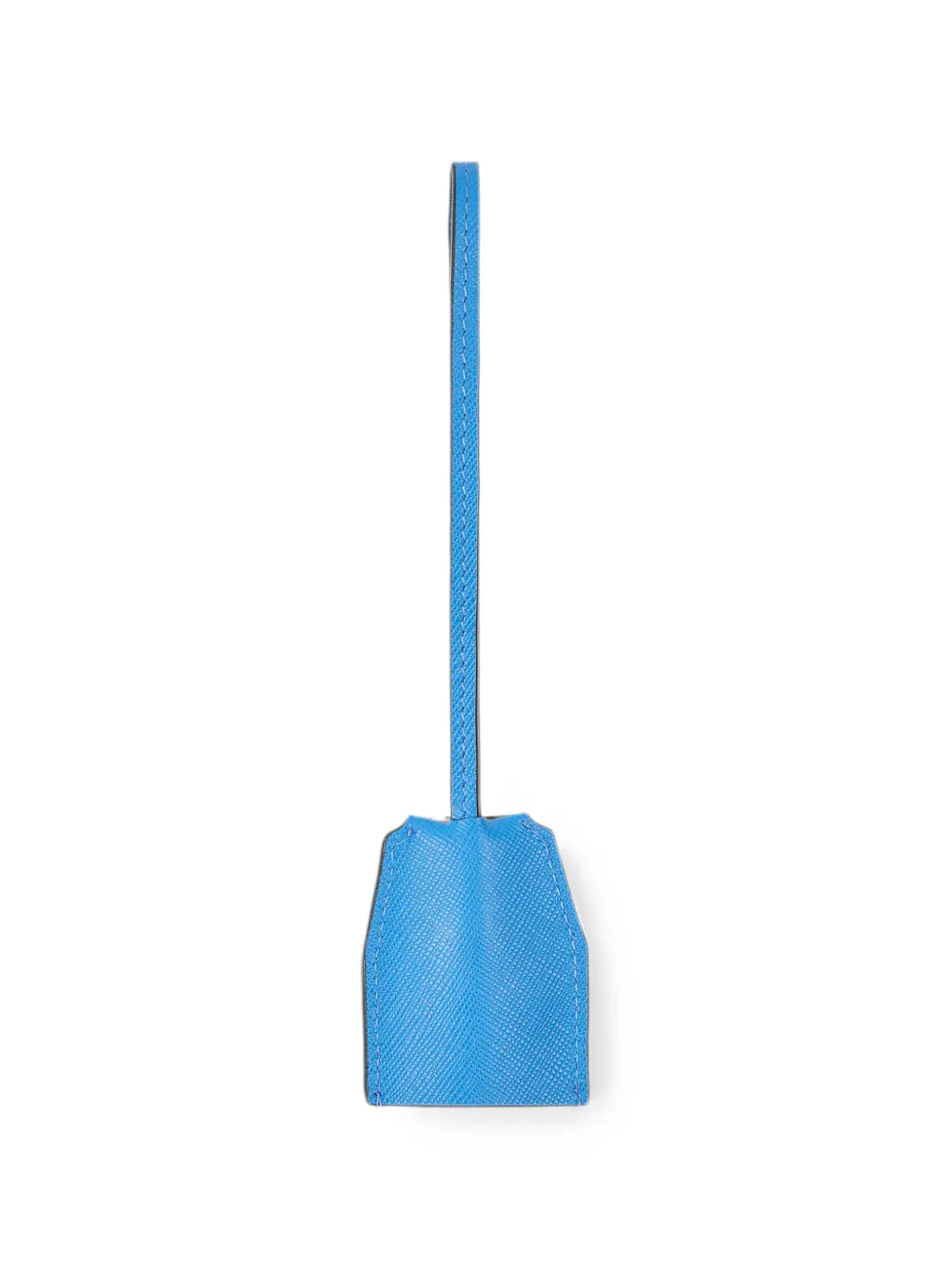 Paul Smith Helderblauwe leren sleutelhanger