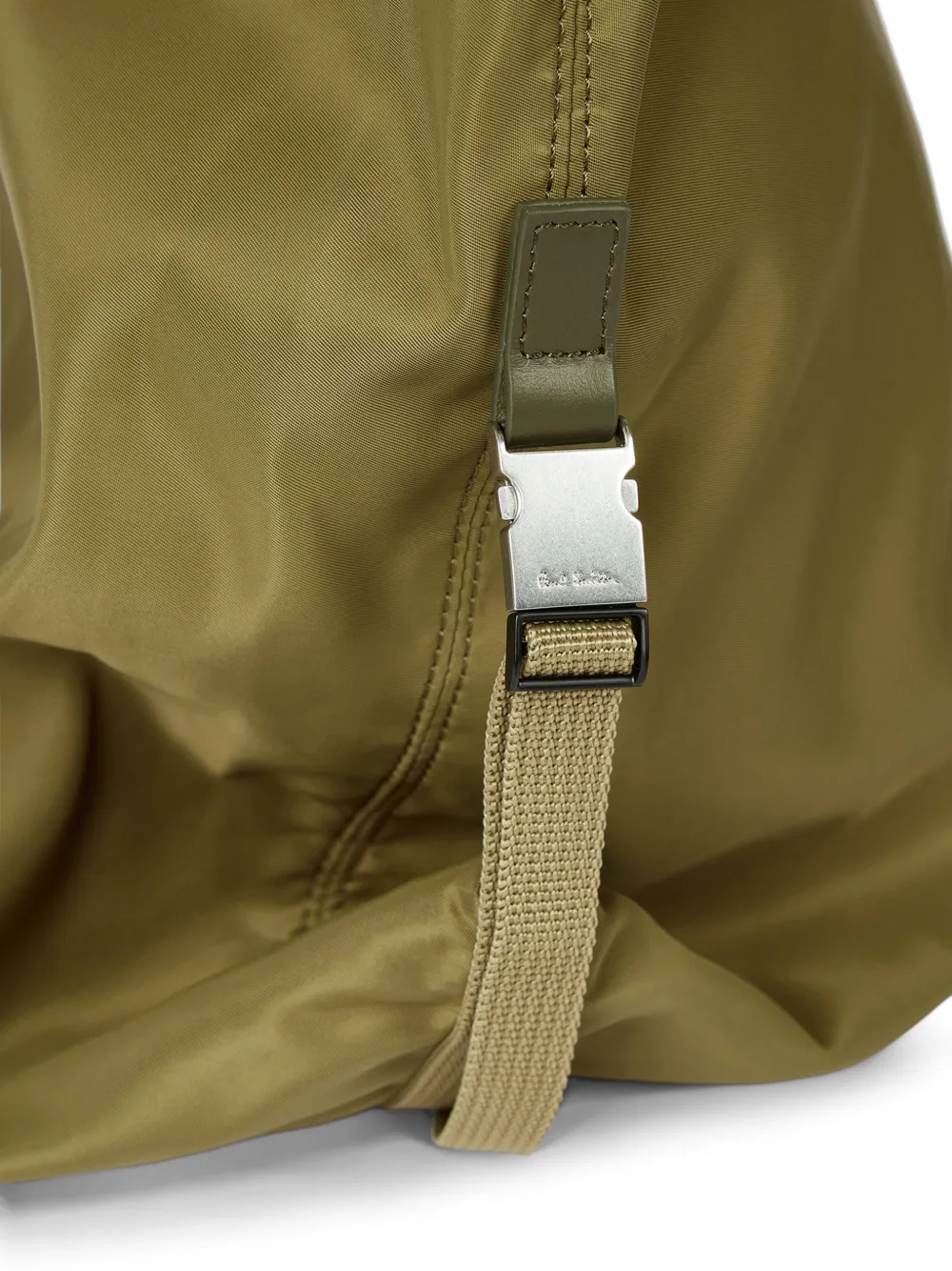 Paul Smith Kaki reistas van gerecycled polyamide Groen