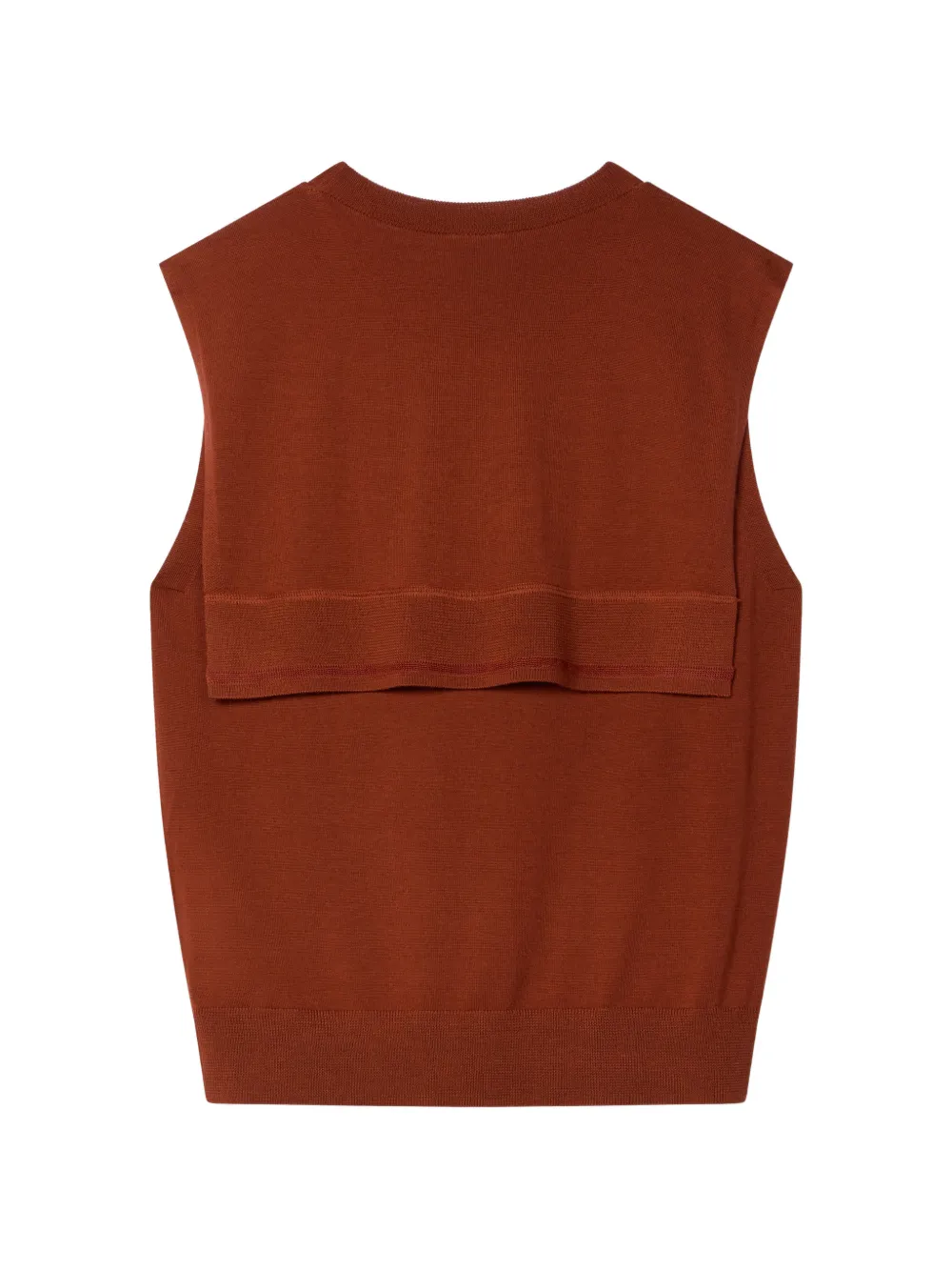 Paul Smith Gebreide top van merinowolblend Bruin