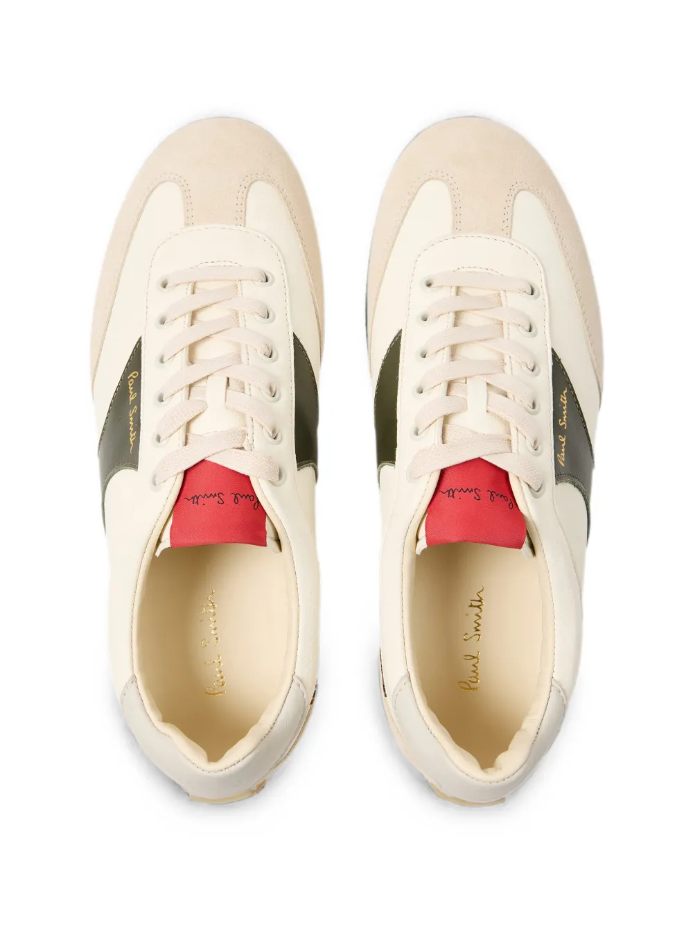 Paul Smith Chilly crèmekleurige sneakers Beige