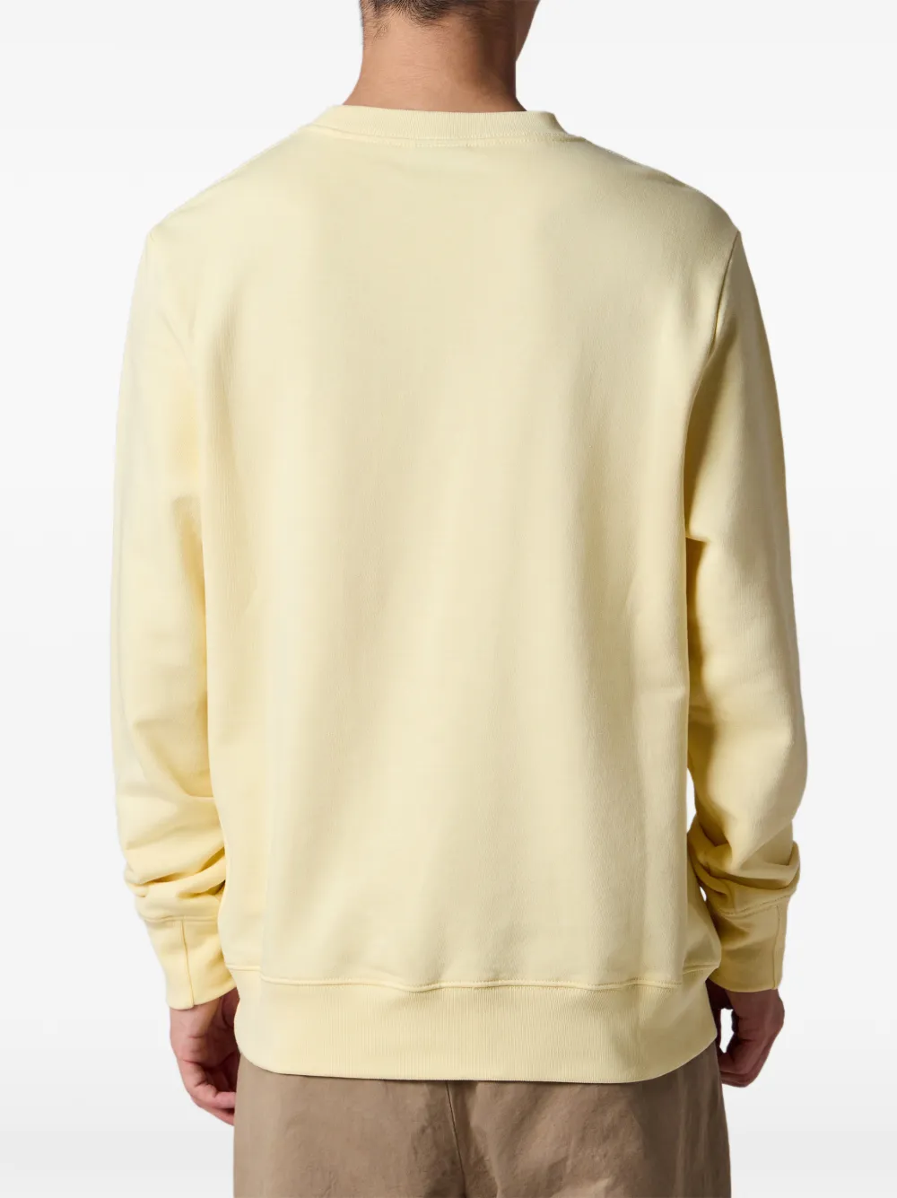 PS Paul Smith Sweater met zebrapatch Geel