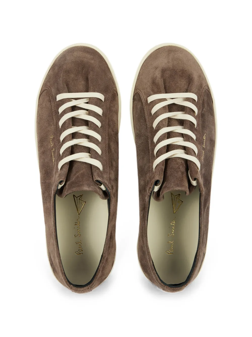 Paul Smith dark taupe suede Tripp trainers Bruin