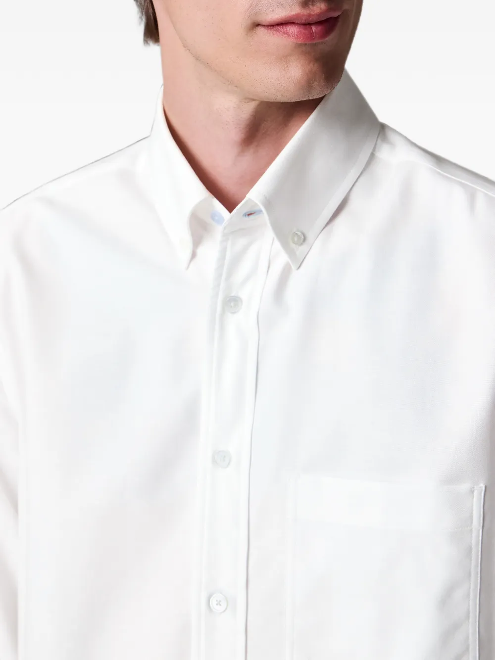 Paul Smith Regular-fit wit Oxford katoenen overhemd