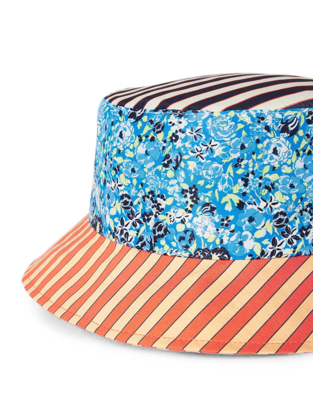 Paul Smith Vissershoed met bloemenstreep Blauw