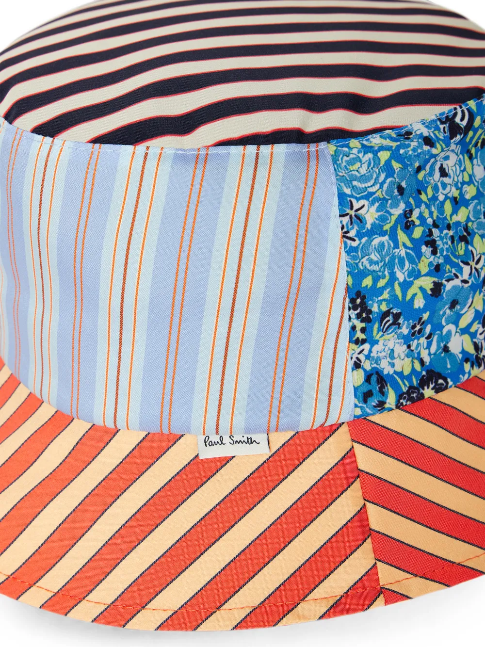 Paul Smith Vissershoed met bloemenstreep Blauw