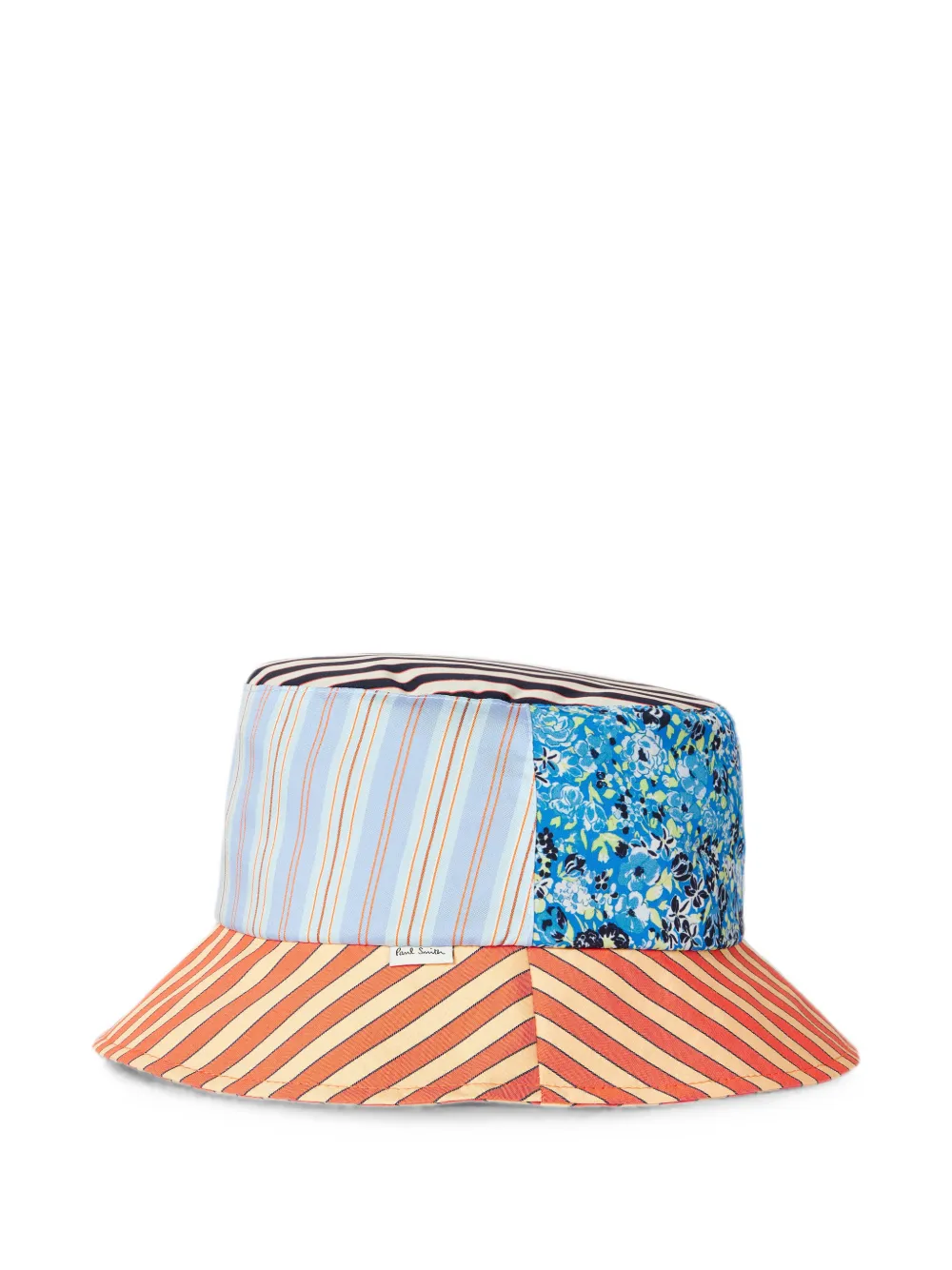 Paul Smith Vissershoed met bloemenstreep Blauw