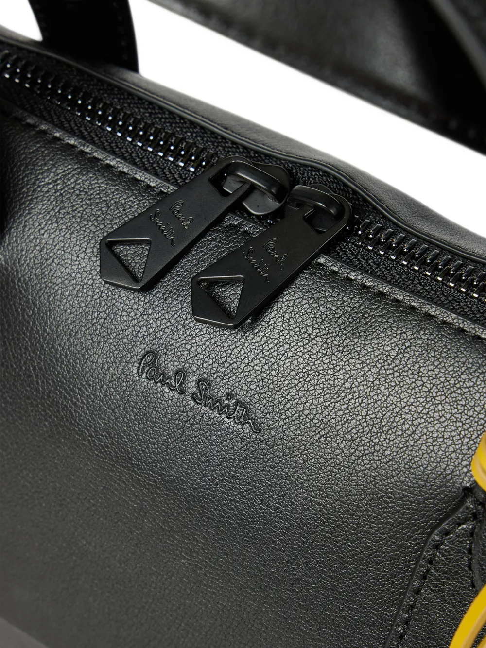 Paul Smith Black 'Hotel Stickers' Leather Folio | Black | FARFETCH