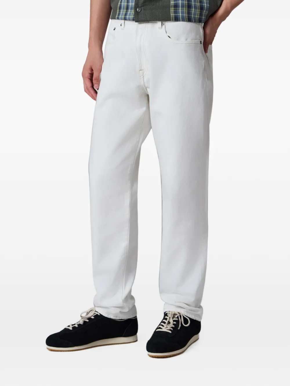 PS Paul Smith Jeans met geborduurd logo Wit