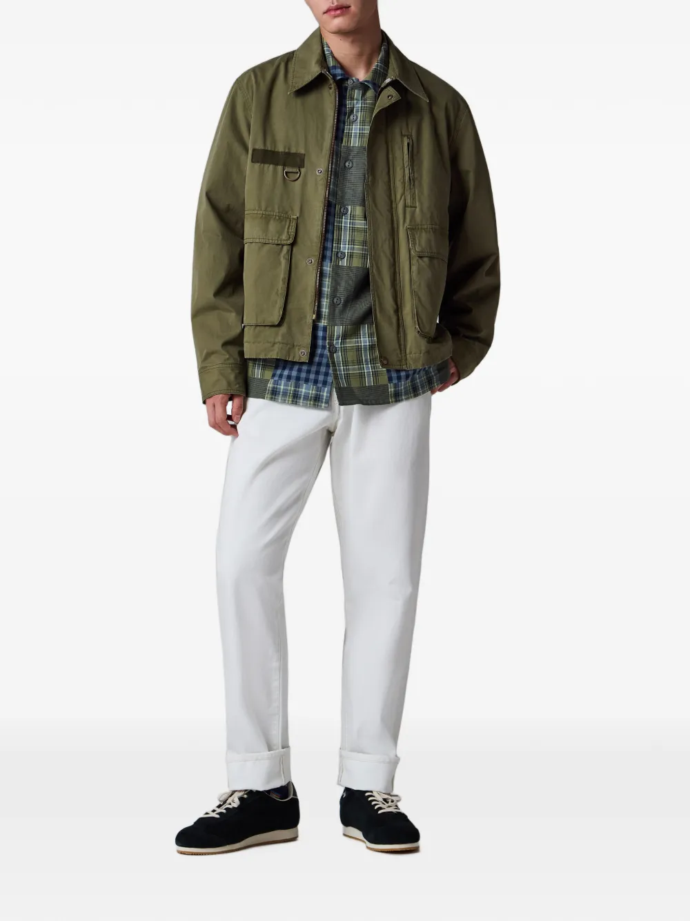 PS Paul Smith Jeans met geborduurd logo Wit