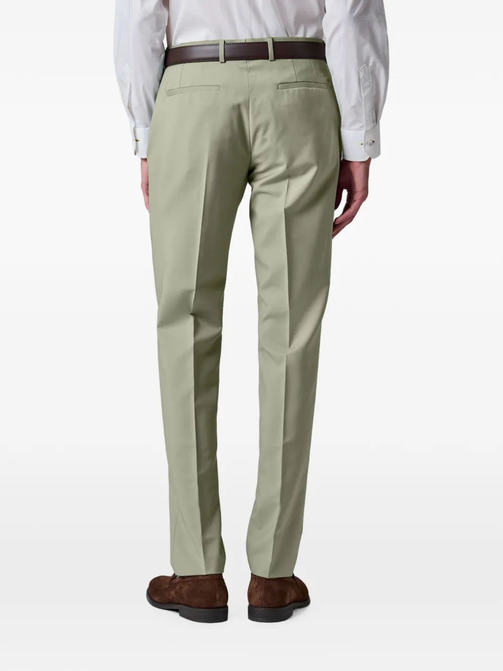 Paul Smith Mohair wollen broek Groen
