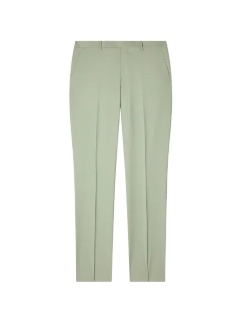Paul Smith sage green wool-mohair trousers