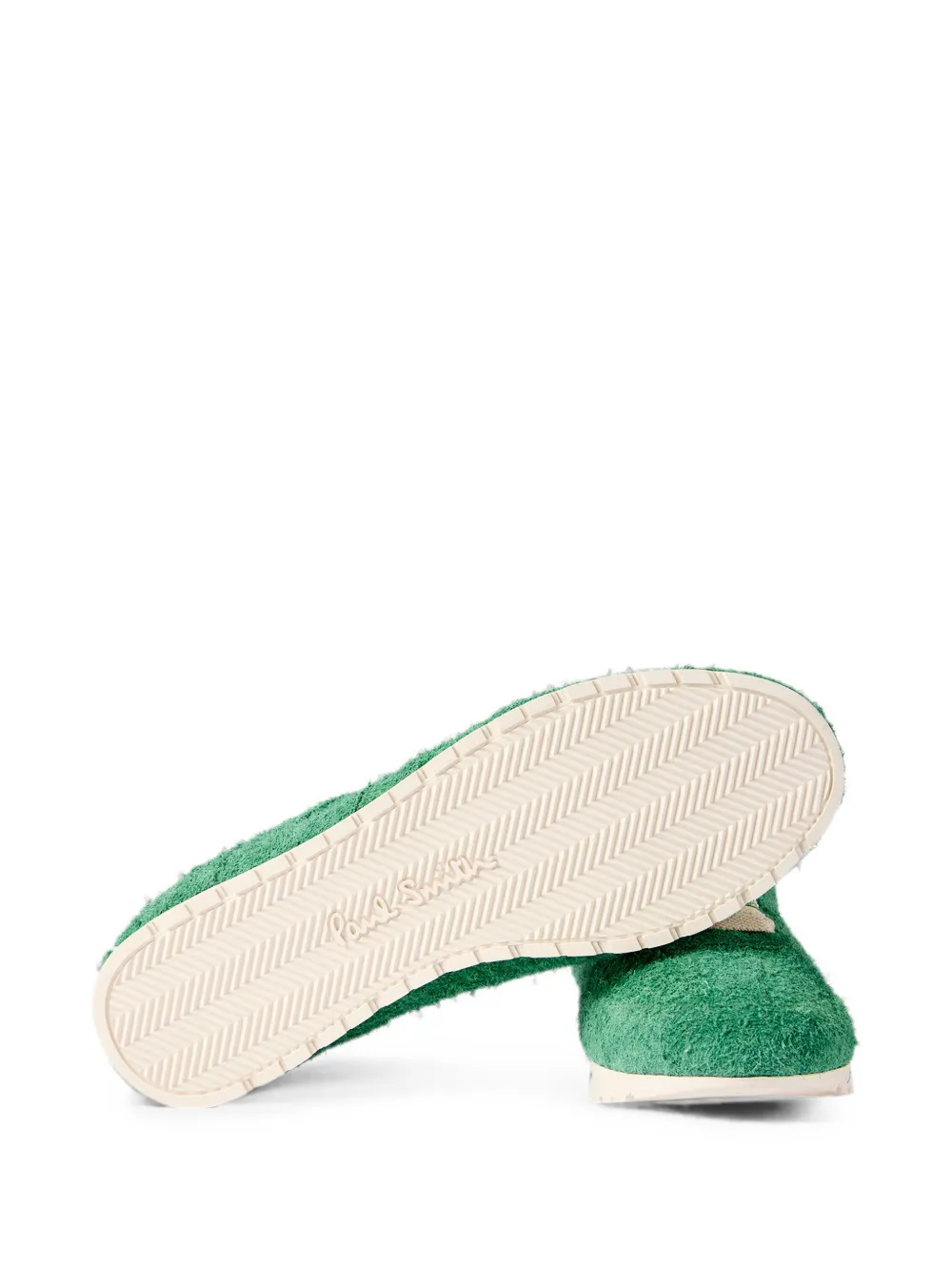 PS Paul Smith shaggy suede sneakers Groen