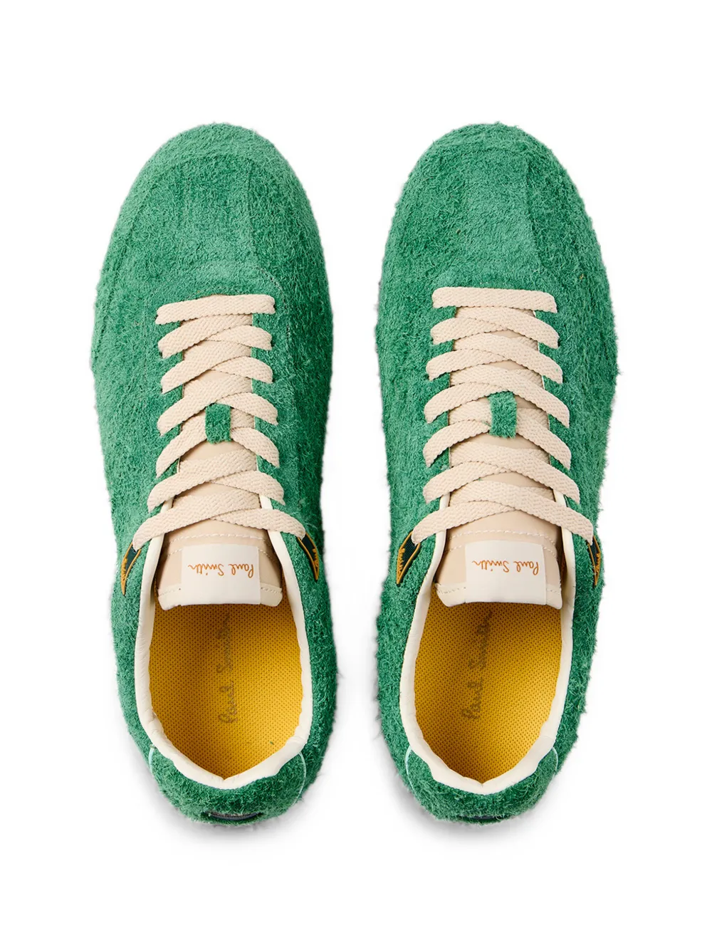 PS Paul Smith shaggy suede sneakers Groen