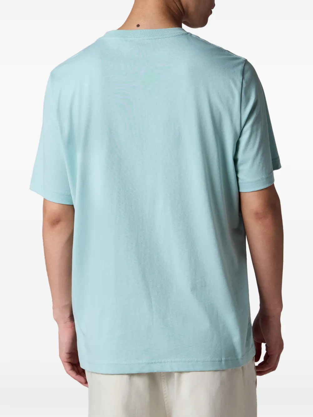 PS Paul Smith Mintgroen biologisch katoenen T-shirt met Zebra-logo