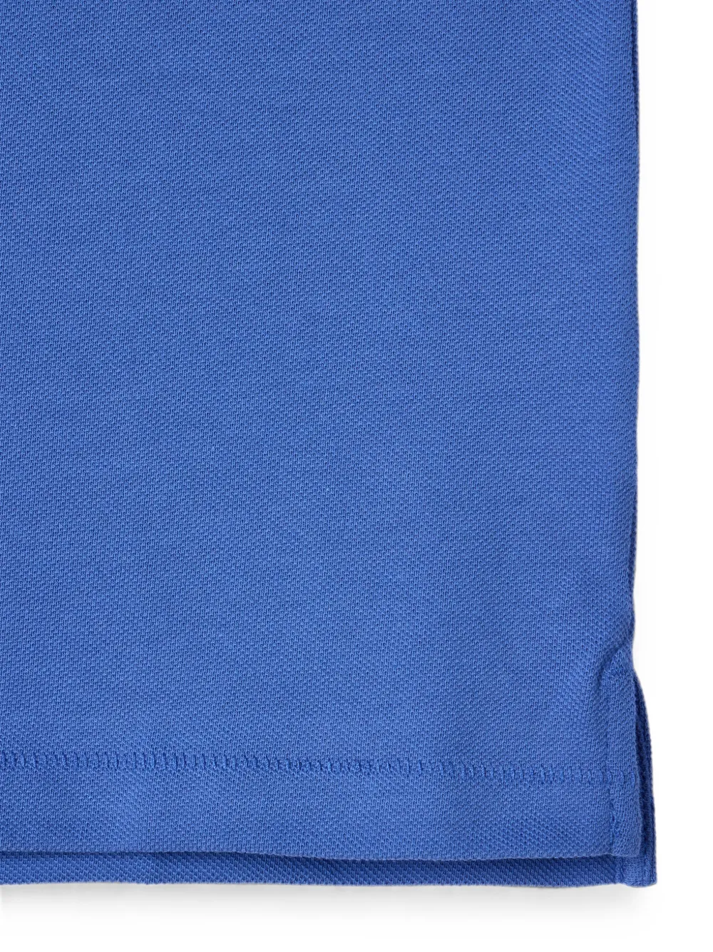 PS Paul Smith Biologisch katoenen poloshirt met zebra Blauw