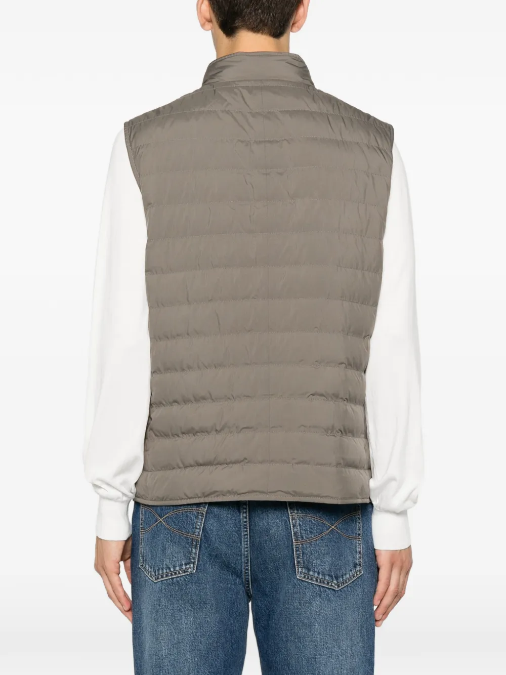 Brunello Cucinelli Bodywarmer Grijs