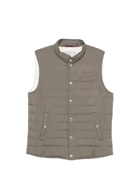 Brunello Cucinelli quilted sleeveless gilet
