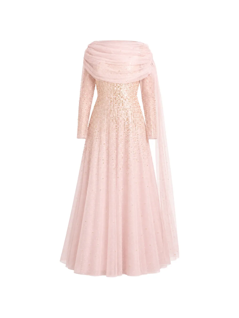 Needle & Thread Moonlight sequin-embellished gown - Rosa