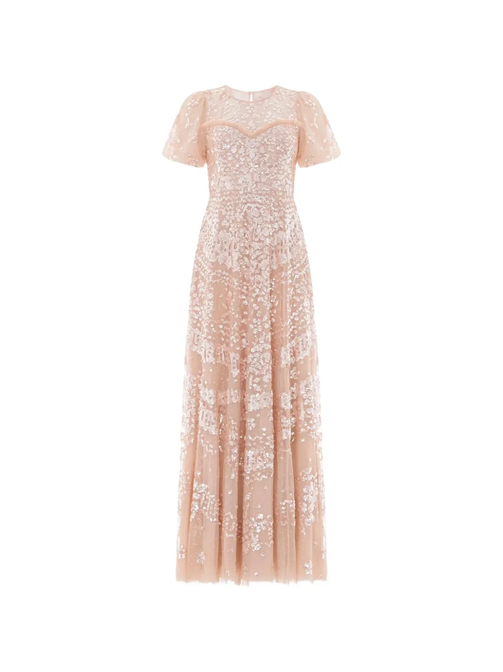 Needle & Thread Anais sequin-embellished gown