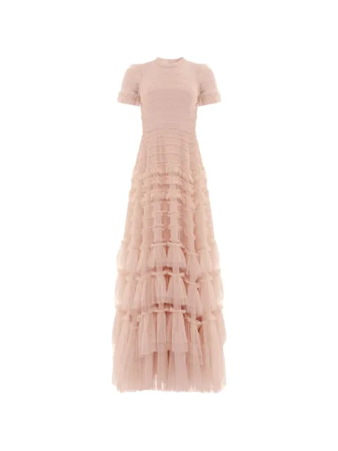 Needle & Thread Valentine ruffled gown