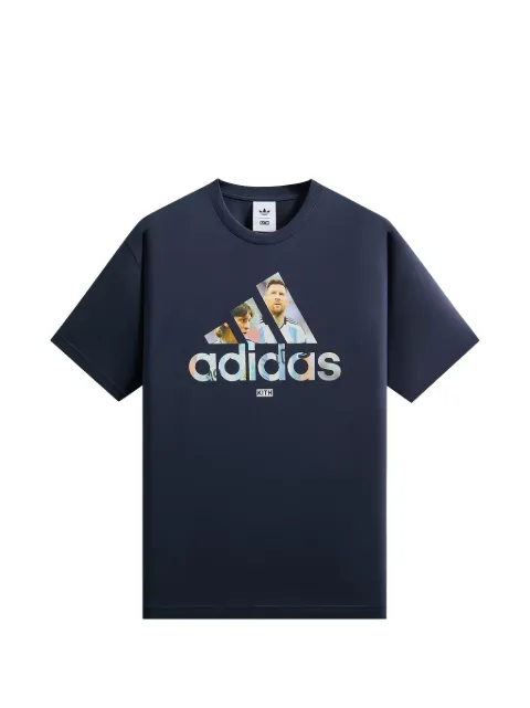 KITH x Messi x adidas graphic-print cotton T-shirt