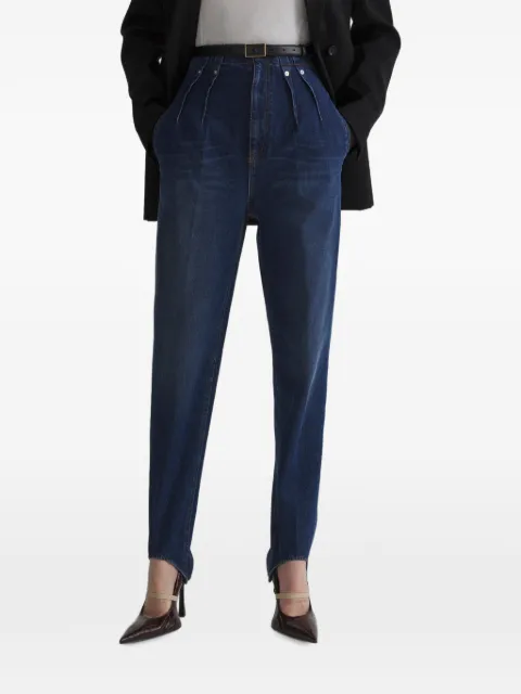 Mugler high waist denim pants