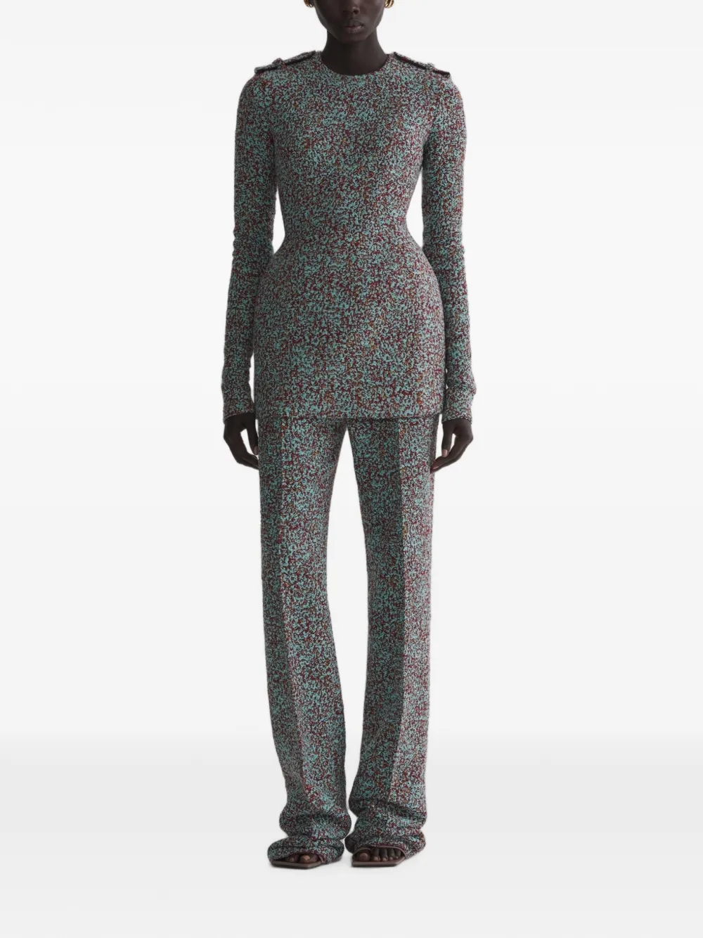 Mugler hourglass mini dress