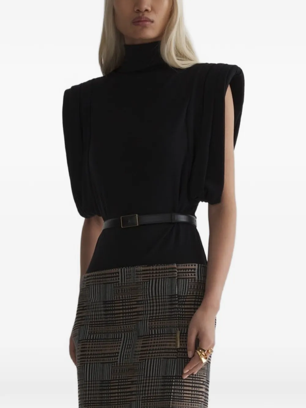Mugler Top - Nero