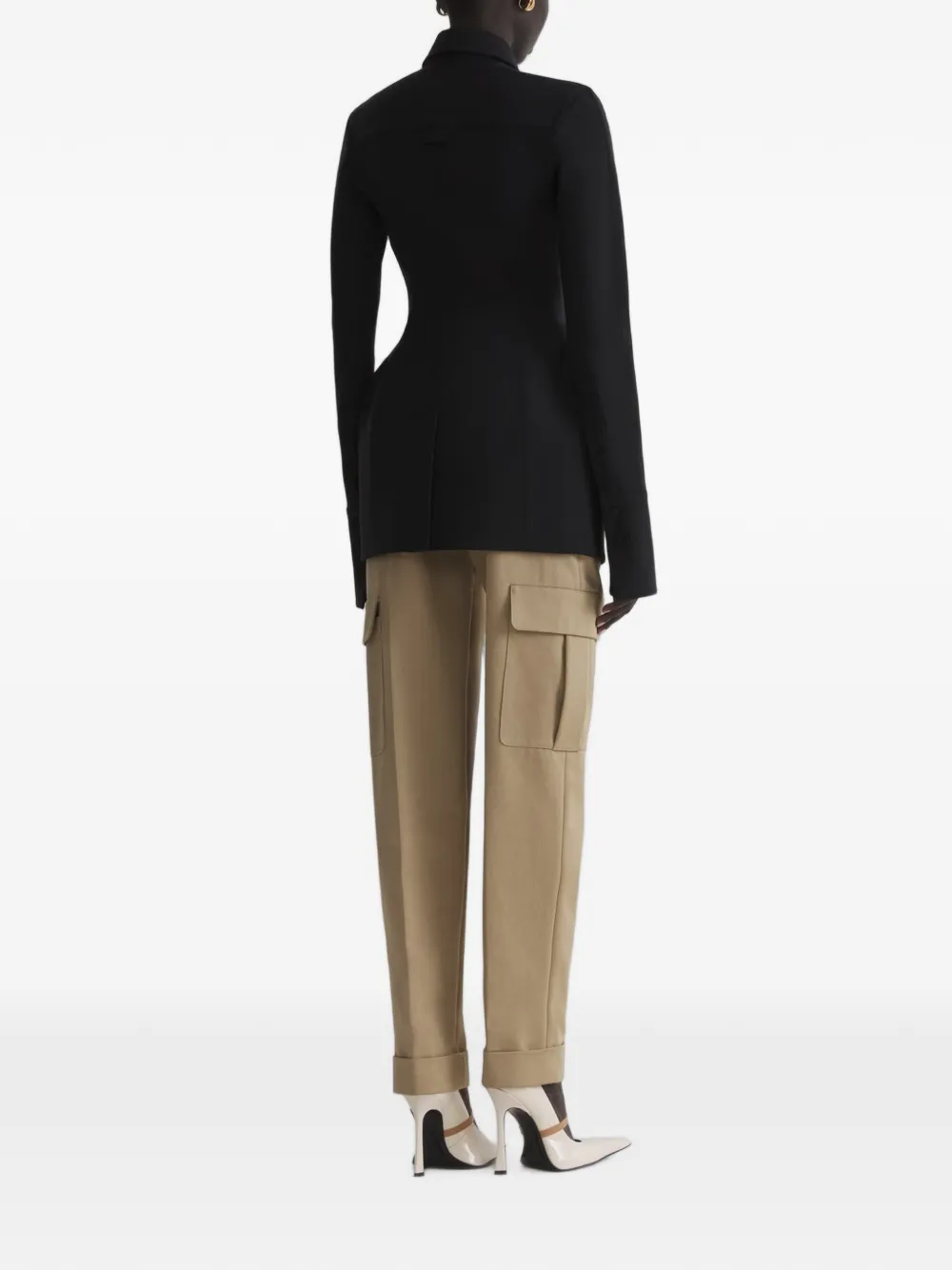 Mugler Shirtjack Beige