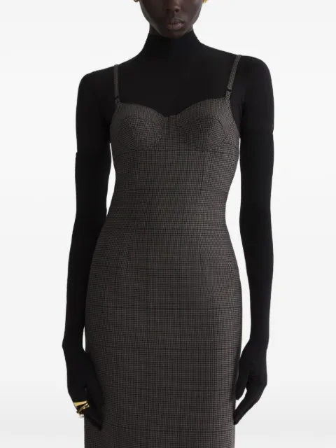 Mugler Lingerie-Midikleid