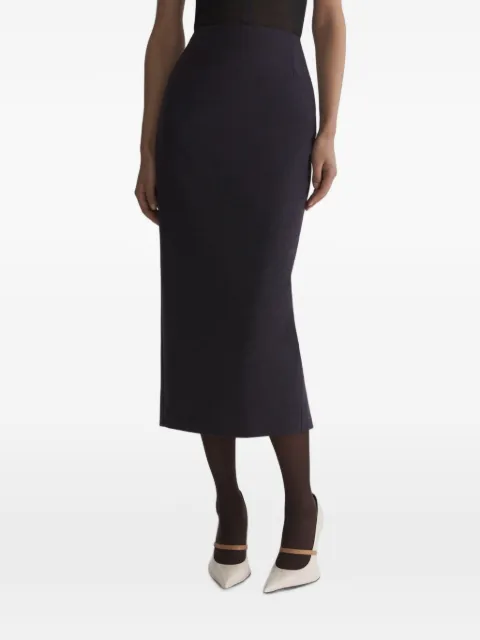 Mugler falda midi de tubo