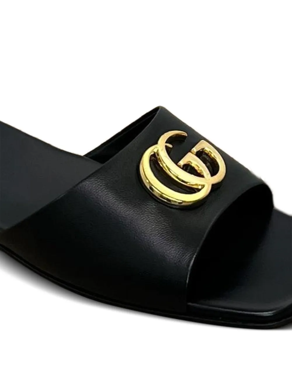 Gucci Sandalen met GG logo Zwart