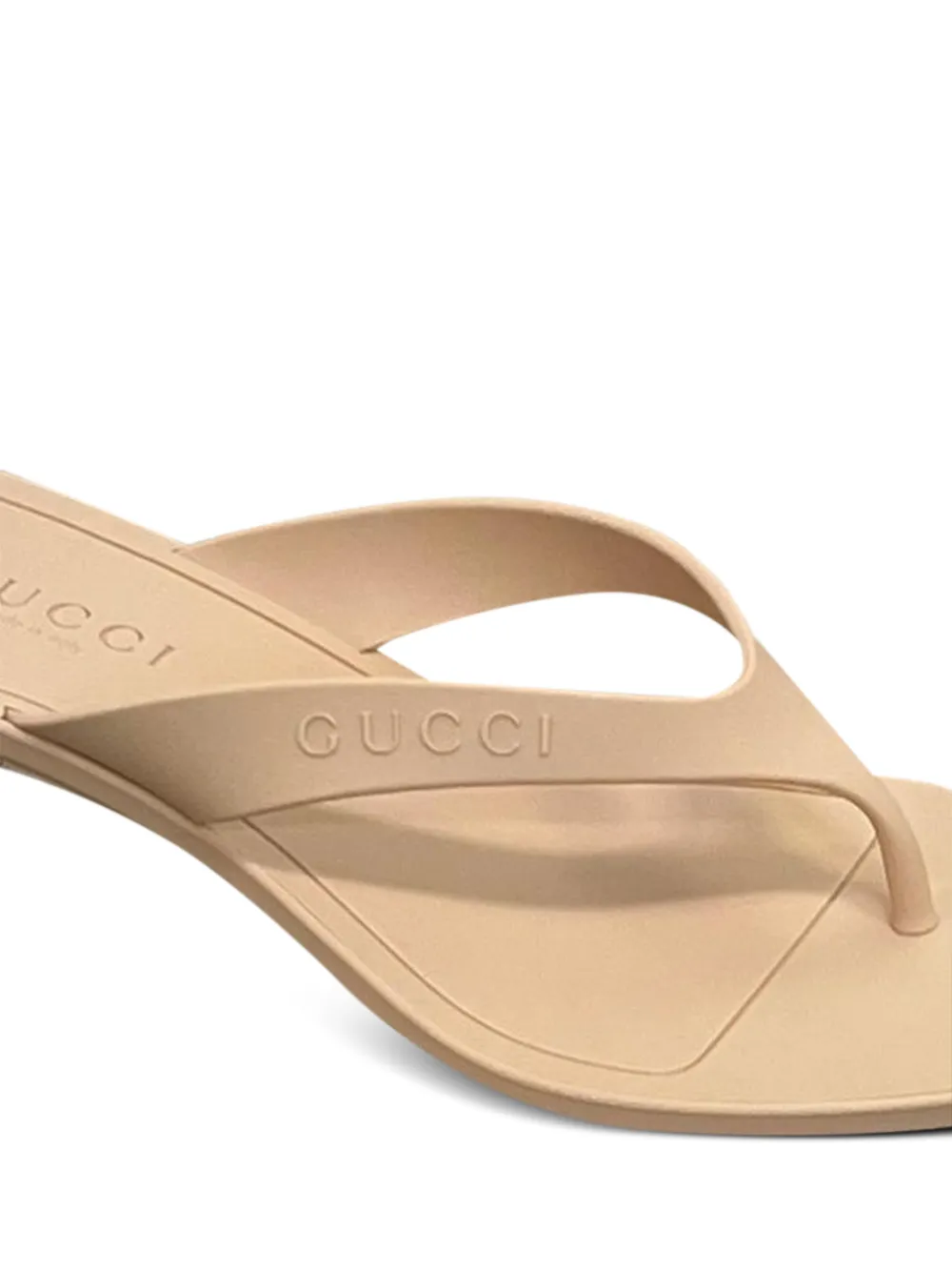 Gucci Vittoria sandalen met string Beige