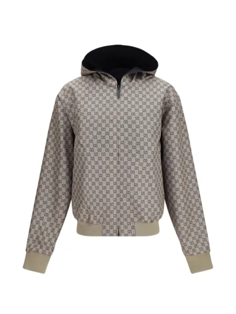 Gucci reversible hooded jacket