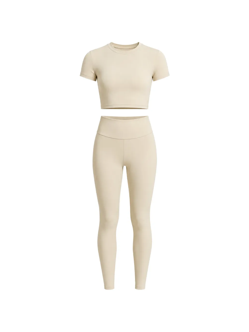 Blanca Sport Kids logo-print cropped tracksuit - Toni neutri