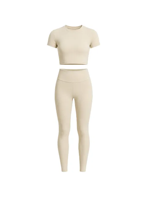 Blanca Sport Kids logo-print cropped tracksuit