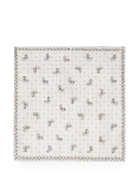 Brunello Cucinelli paisley-print pocket square