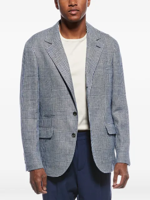 Brunello Cucinelli Prince of Wales check blazer