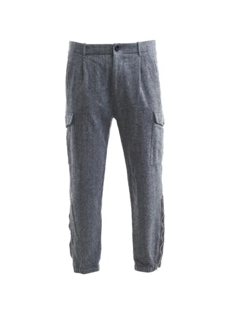 Brunello Cucinelli wool cargo pants