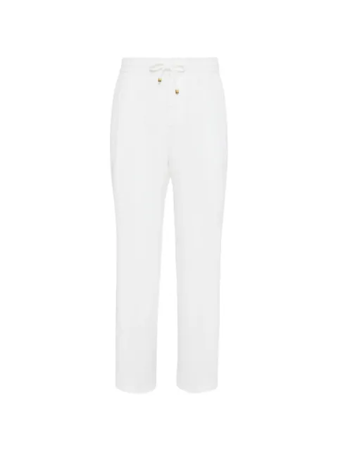 Brunello Cucinelli drawstring-waist relaxed-fit trousers