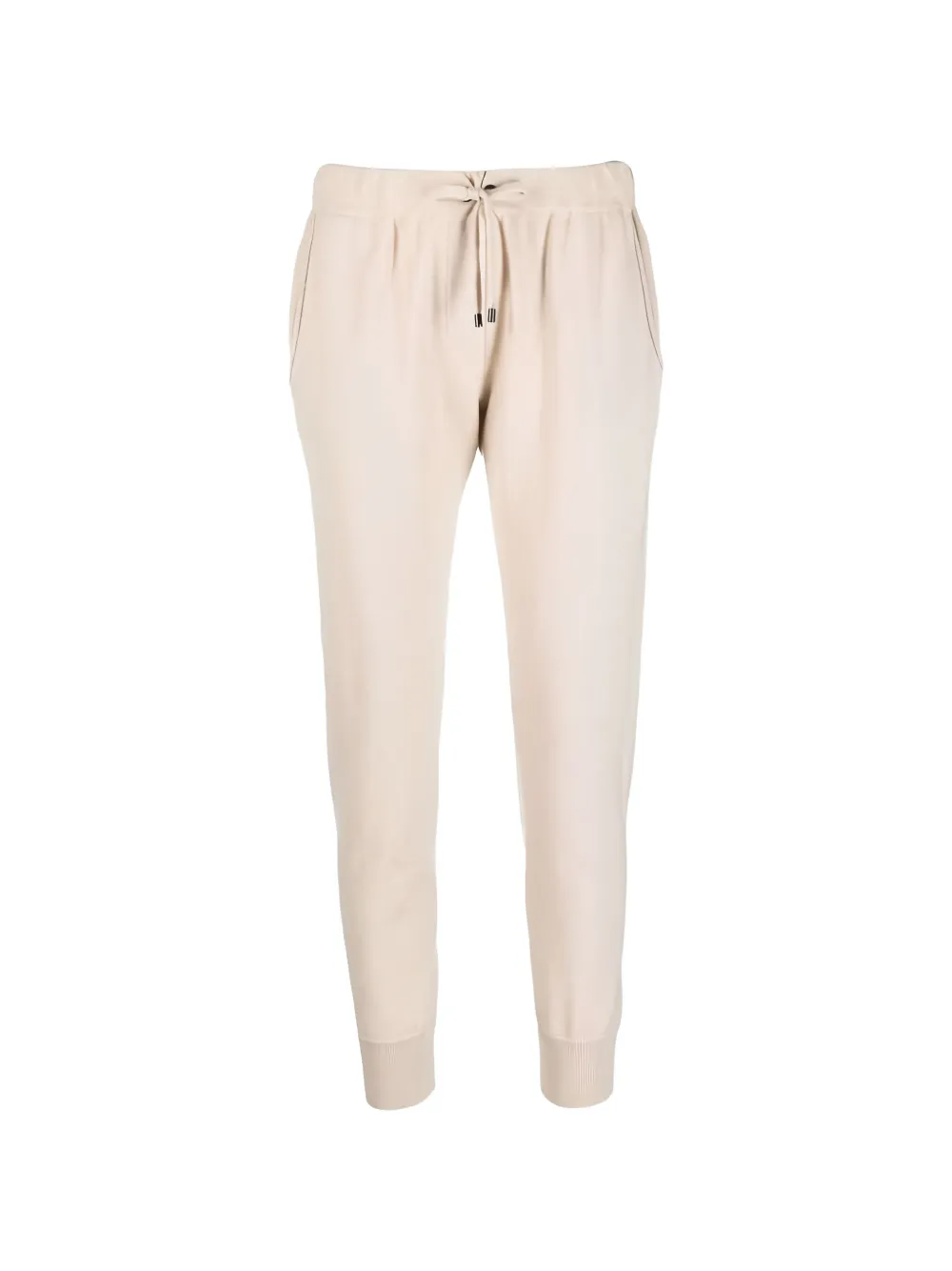 Brunello Cucinelli drawstring wool track pants - Toni neutri