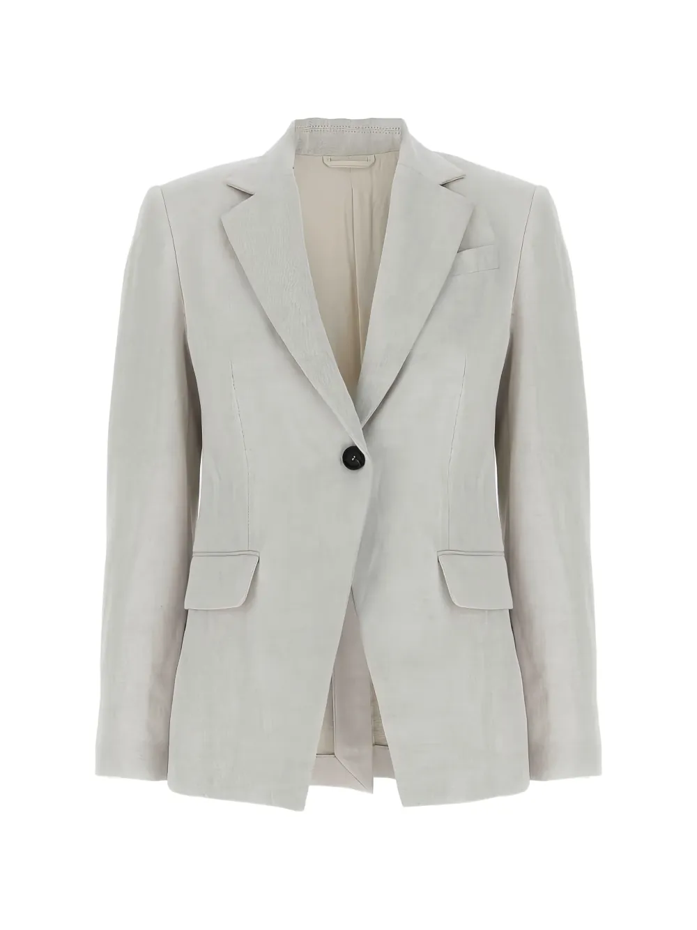 Brunello Cucinelli single-breasted blazer - Grau
