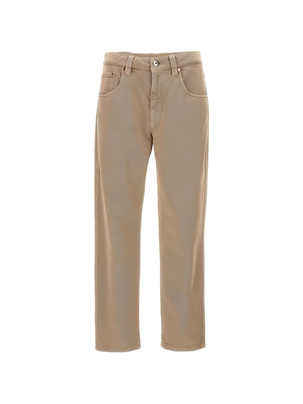 Brunello Cucinelli straight-leg jeans - Toni neutri