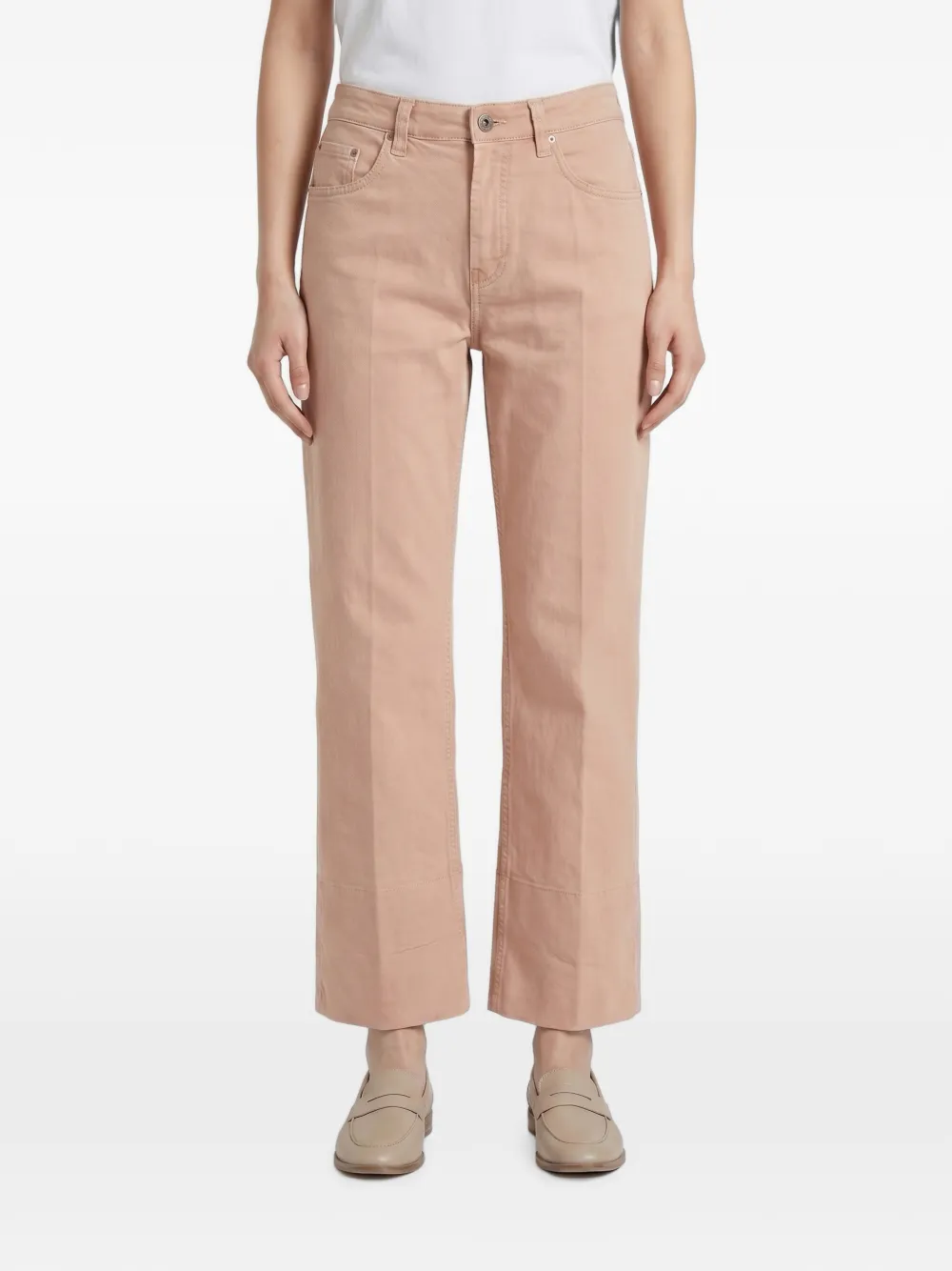 Brunello Cucinelli straight-leg trousers - Nude