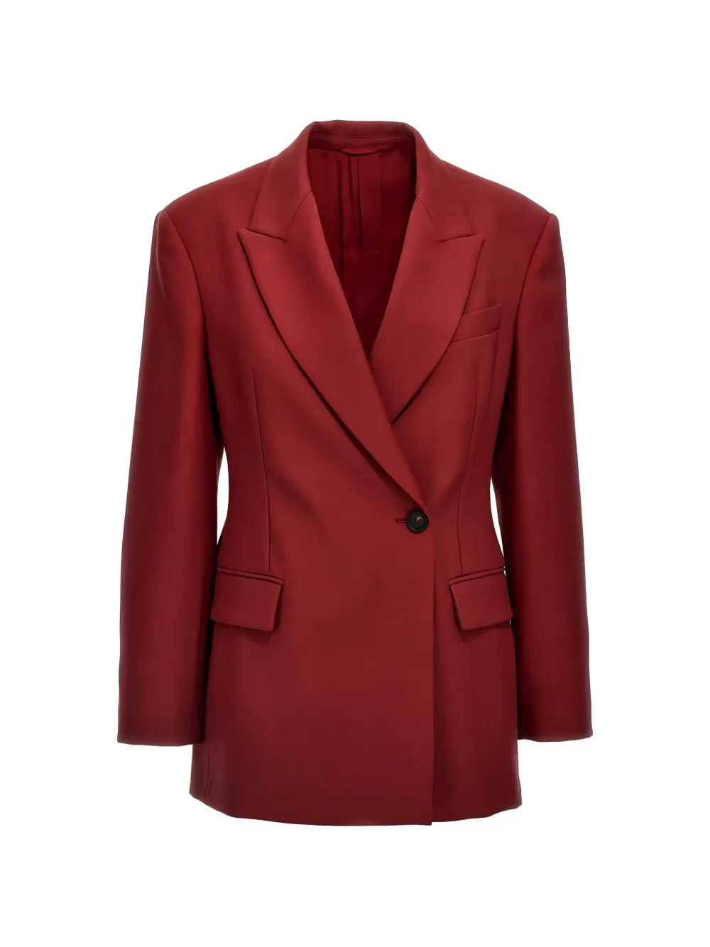 Brunello Cucinelli tailored single-breasted blazer