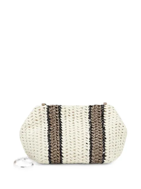 Brunello Cucinelli striped shoulder bag