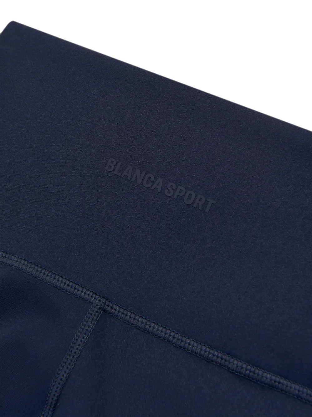 Blanca Sport Kids Cropped top met lange mouwen en legging Blauw